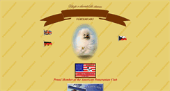 Desktop Screenshot of pomeranian.cz